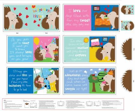 HEDGEHOG HUGS BOOK PANEL