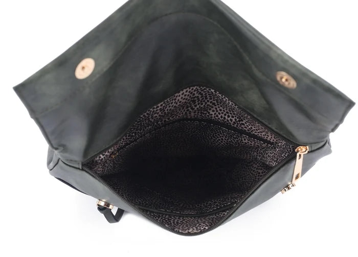 Helena Woven Flap Backpack