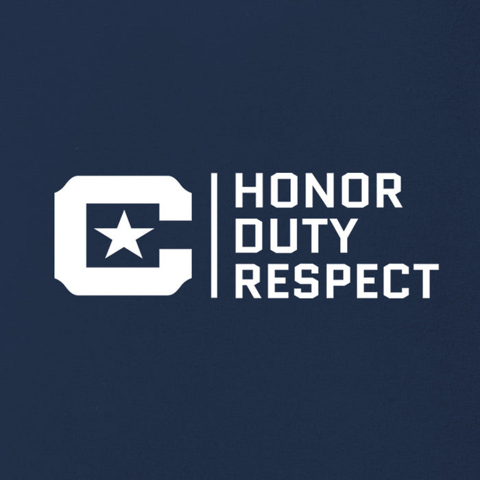 Honor Duty Respect Nike Dri-FIT Cotton/Poly Tee-College Navy