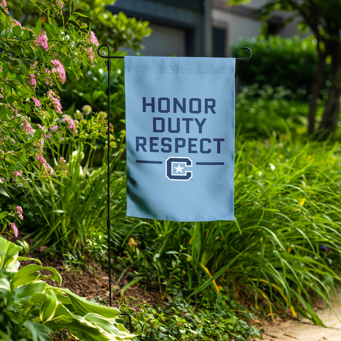 Honor Duty Respect Garden Flag