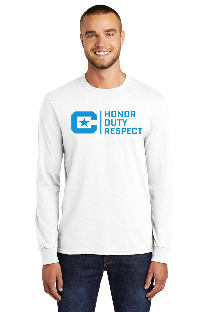 Honor Duty Respect Long Sleeve Core Blend Tee Core Blend Tee