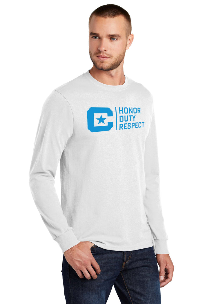 Honor Duty Respect Long Sleeve Core Blend Tee Core Blend Tee