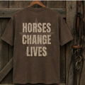 Horses Change Lives Signature Tee