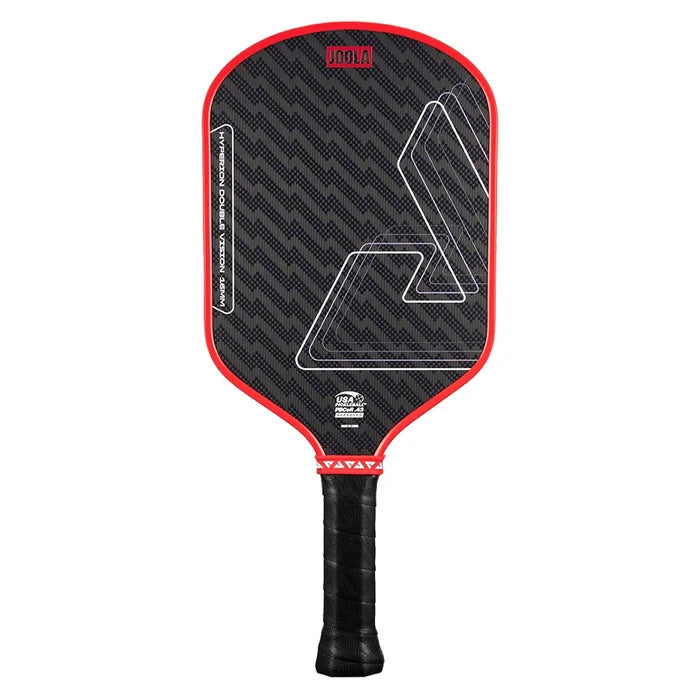 Hyperion Double Vision 16mm Pickleball Paddle Orange Red