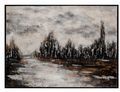 Into the Woods Framed Canvas Art