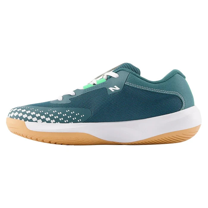 Juniors' 996v6 Court Shoes New Spruce and White
