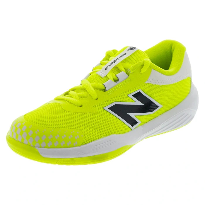 Juniors' 996v6 Tennis Shoes Alkaline Green and Black