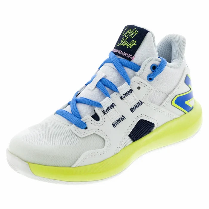 Juniors' Coco CG1 Shoes White and Hi-lite