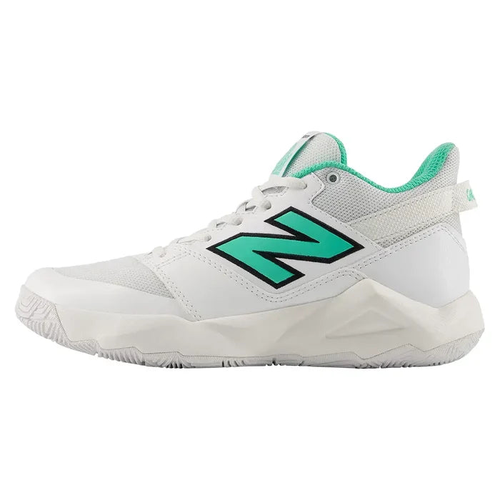 Juniors' Coco CG2 Court Shoes NB 103 White and Deep End