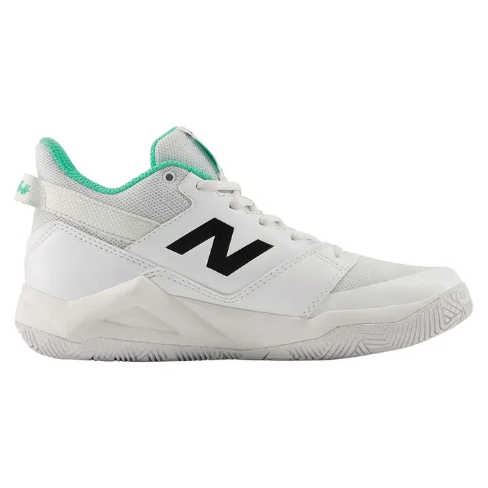 Juniors' Coco CG2 Court Shoes NB 103 White and Deep End