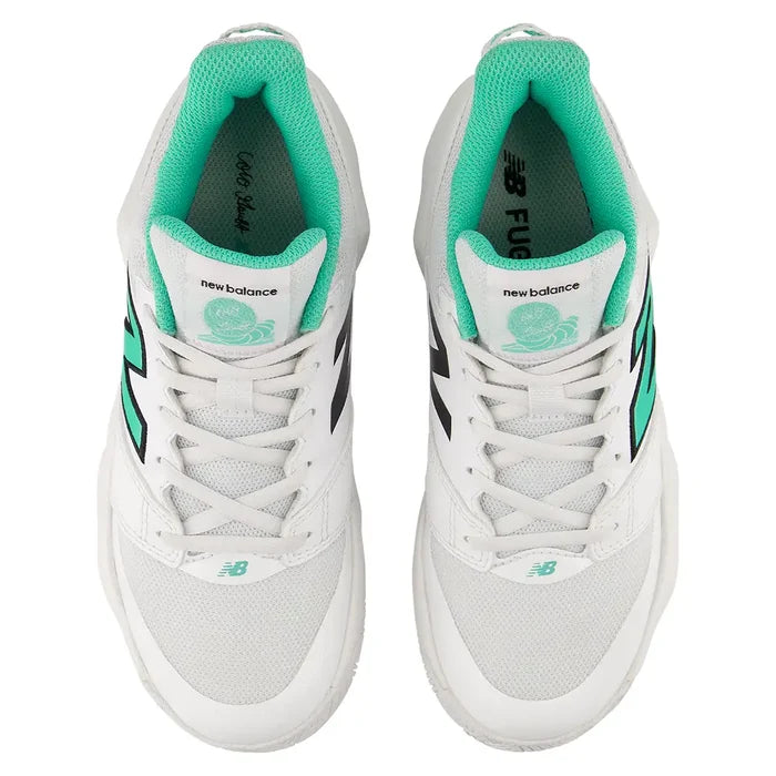 Juniors' Coco CG2 Court Shoes NB 103 White and Deep End