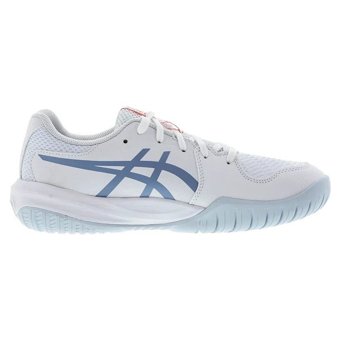 Juniors` GEL-Resolution X GS Shoes White and Grey Blue