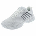 Juniors' Hypercourt Express 2 Shoes White and Black