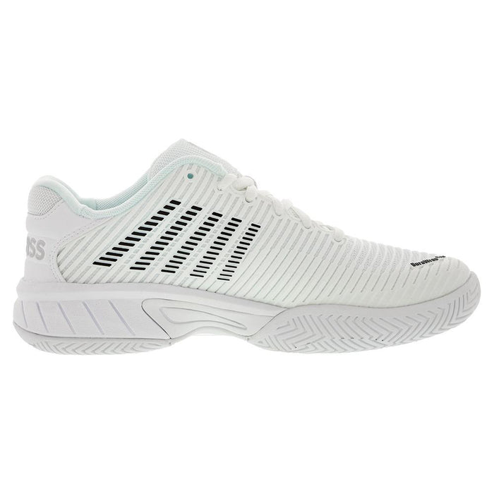Juniors' Hypercourt Express 2 Shoes White and Black