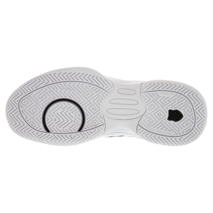 Juniors' Hypercourt Express 2 Shoes White and Black