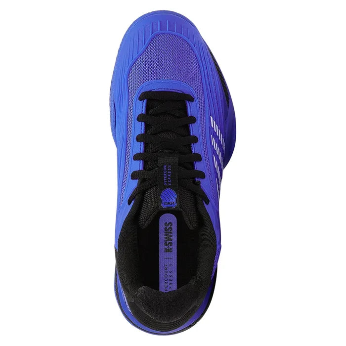 Juniors' Hypercourt Express 3 Shoes Dazzling Blue and Black