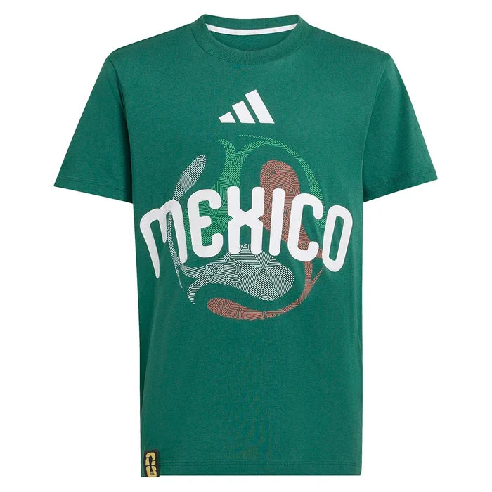 Juniors' Mexico OLP Soccer Tee Dark Green