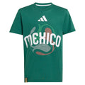 Juniors' Mexico OLP Soccer Tee Dark Green