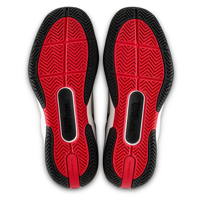 Juniors' Rush Pro 5 Shoes White and Infrared