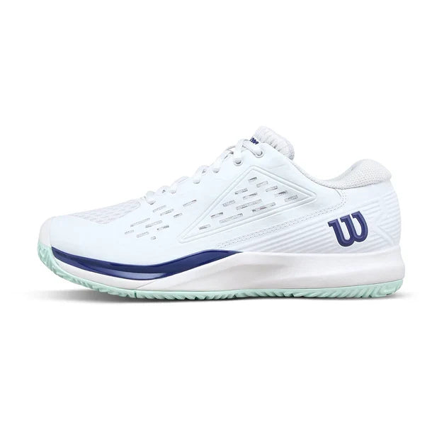 Juniors' Rush Pro Ace Shoes White and Bay