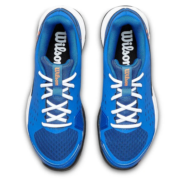 Juniors' Rush Pro L Shoes Deja Vu Blue and Orange Tiger