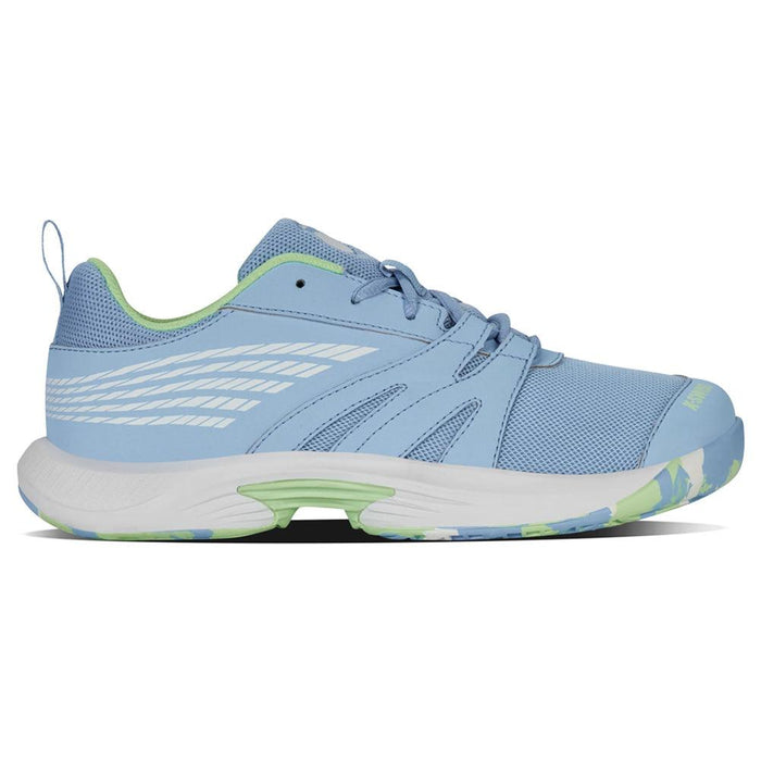 Juniors' SpeedTrac Court Shoes Dutch Canal and White