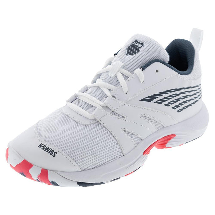 Juniors' SpeedTrac Court Shoes White and Stargazer
