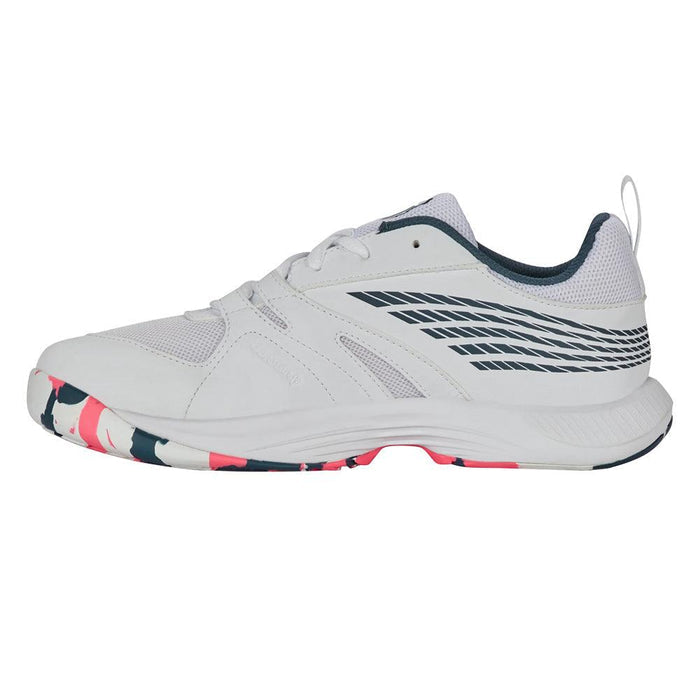 Juniors' SpeedTrac Court Shoes White and Stargazer