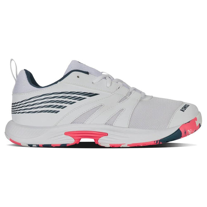 Juniors' SpeedTrac Court Shoes White and Stargazer