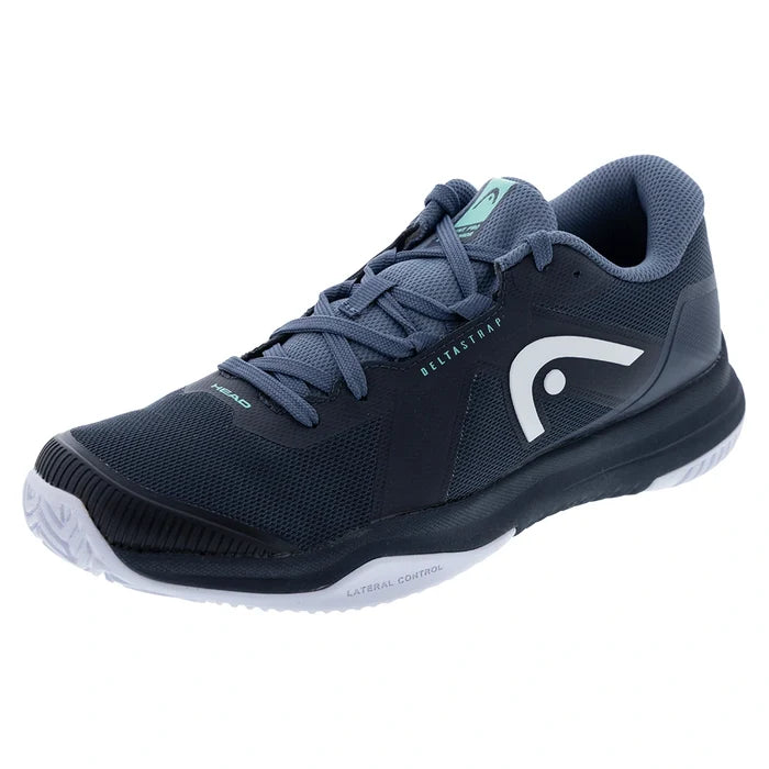 Juniors' Sprint Pro 4.0 Court Shoes Blueberry and Teal