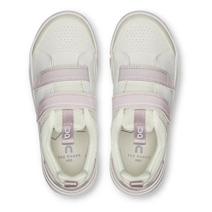 Juniors' THE ROGER Court Shoes Ivory and Orchid