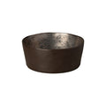 Costa Nova Lagoa 10-inch metal serving bowl from the 2206 SERVEWARE collection, ideal for serving salads and snacks.