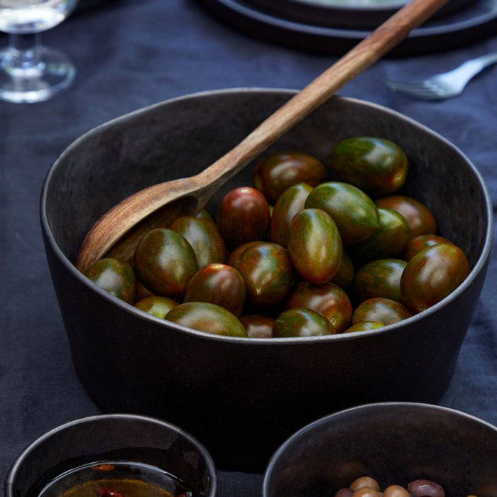 Costa Nova Lagoa 10-inch metal serving bowl from the 2206 SERVEWARE collection, stylish and durable for serving dishes.