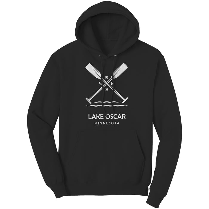 Lake Oscar Paddles Unisex Hoodie WHT