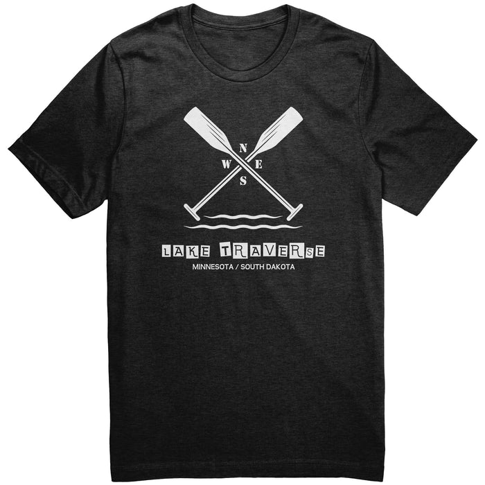 Lake Traverse Paddles Unisex Tee WHT1