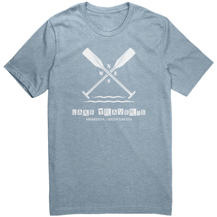 Lake Traverse Paddles Unisex Tee WHT2