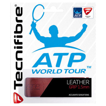 Leather Replacement Tennis Grip Chestnut