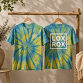 LOX ROX Tie-Dye Signature Tee