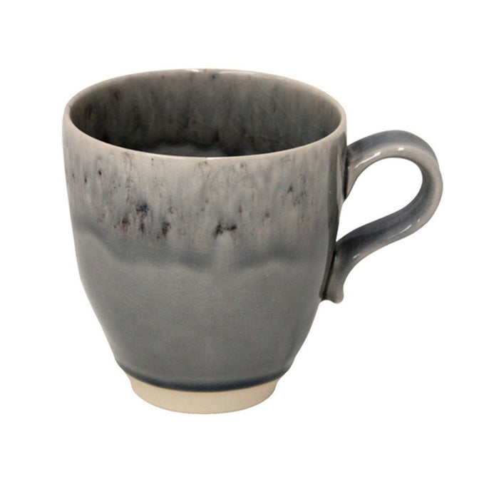 Madeira mug by Costa Nova, grey fine stoneware dinnerware, round shape with smooth finish, perfect for everyday use