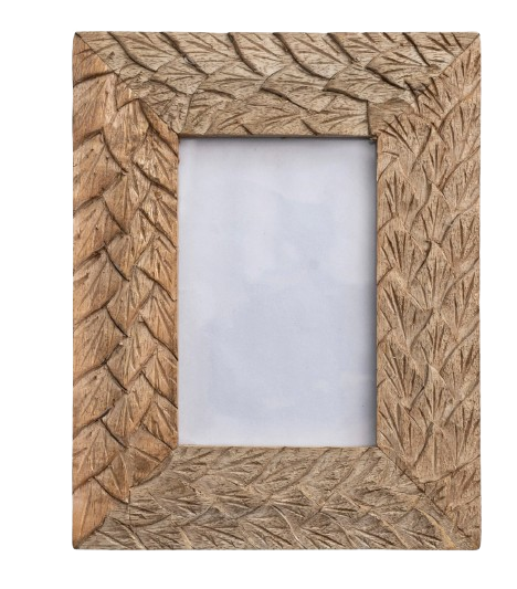 Mango Wood & Glass Photo Frame