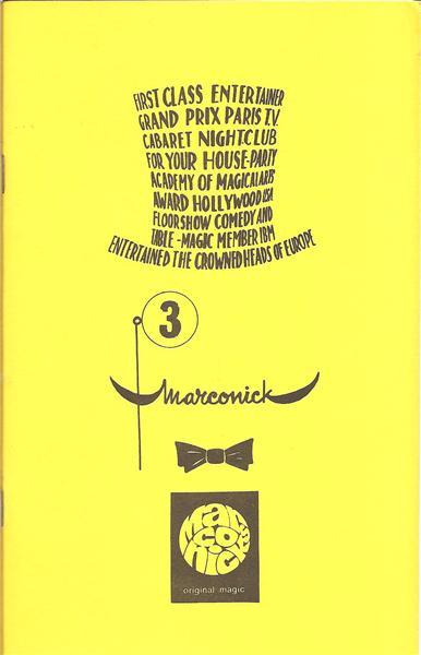 Marconick's Original Magic Series by Marconick - Book