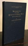 MATHEMATICS AND THE QUESTION OF COSMIC MIND - Keyser - 1st, 1935 - Spirit, Mind