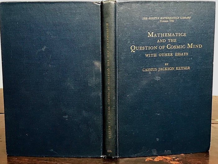 MATHEMATICS AND THE QUESTION OF COSMIC MIND - Keyser - 1st, 1935 - Spirit, Mind