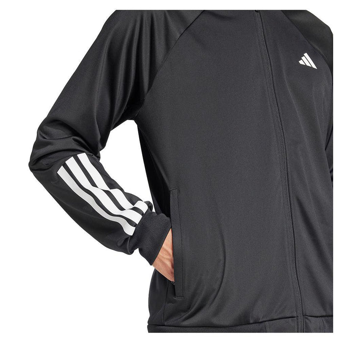 Men's 3 Stripe Knit Jacket Black