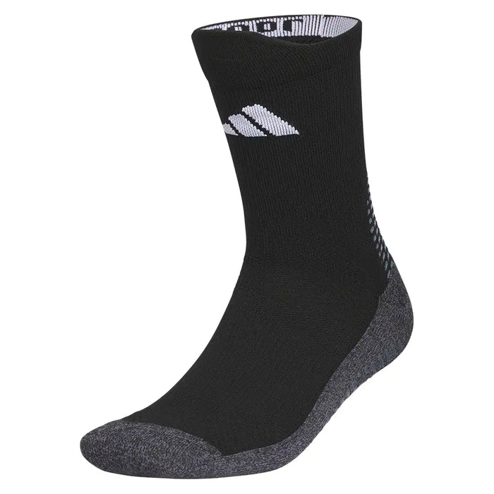 Men's 6 Star Team Grip Crew Socks Black and Onix Grey