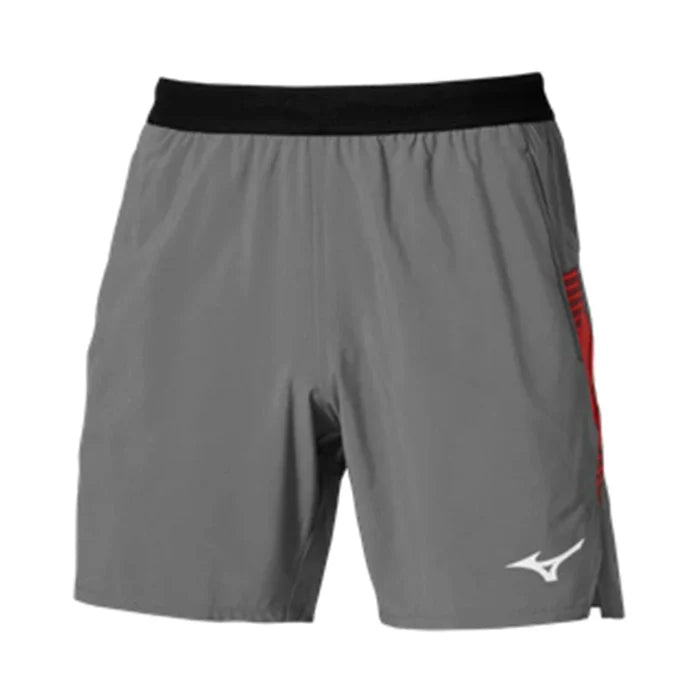 Men's 7 Inch Amplify Tennis Short Quiet Shade-Apparel-Mizuno-650031-9I91-Tennis Express