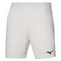Men's 8 Inch Flex Tennis Shorts White-Apparel-Mizuno-0000 White-S, [current_file_name-Tennis Express
