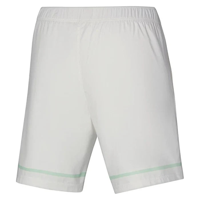 Men's 8 Inch Flex Tennis Shorts White-Apparel-Mizuno-, [current_file_name-Tennis Express