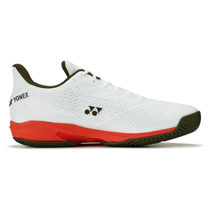 Men's AD-ACCEL Court Shoes White and Orange