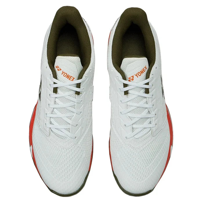 Men's AD-ACCEL Court Shoes White and Orange